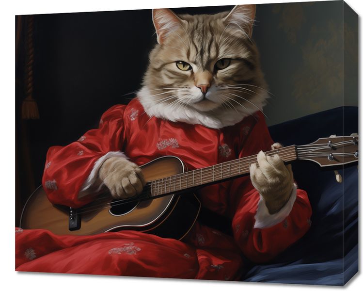 Obraz 60x50cm Melodia Kociej Łapy zdjęcie 1