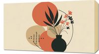 Obraz 70x40cm Wazon z Kwiatami