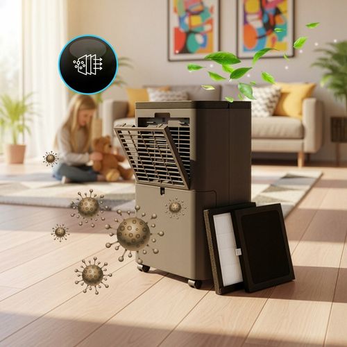 Osuszacz powietrza 12l Nexi pochłaniacz wilgoci 2w1 UV ION WiFi HEPA na Arena.pl