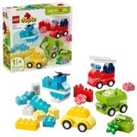 LEGO DUPLO 10474 Kreatywne pojazdy Klocki dla dzieci Helikopter Auto 1,5+