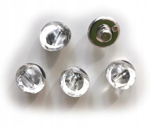 Guziki ozdobne kropelki 10 mm stopka 10 szt na Arena.pl