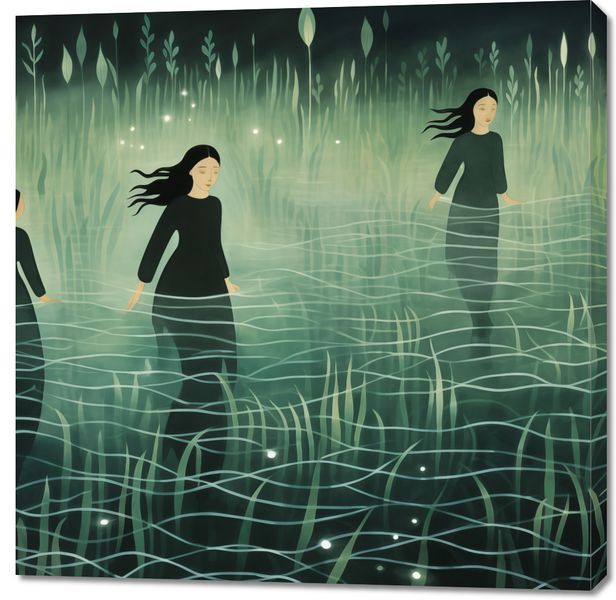 Obraz 100x100cm Pośród Ciszy zdjęcie 1