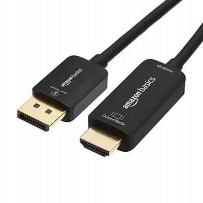 Kabel AmazonBasic DP12UH-6FT-SP DisplayPort - HDMI 1,8 m na Arena.pl