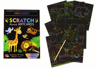 Zdrapywanka Kolorowanka Dla Dzieci ZOO Zwierzątka