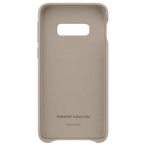 SAMSUNG LEATHER COVER - Galaxy S10e - GREY na Arena.pl