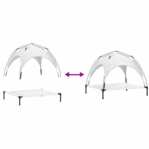 Legowisko dla psa Srebrny szary l Stal na Arena.pl