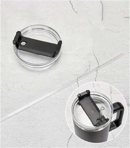 MagiCook KUBEK TERMICZNY Czarny 1200 ML ZE SŁOMKĄ STYLE USA Czerń na Arena.pl