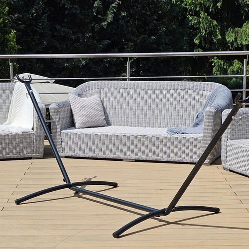 HAMAK BOHO XXL ze STELAŻEM stelaż do hamaka DWUOSOBOWY +wszystkie akcesoria na Arena.pl