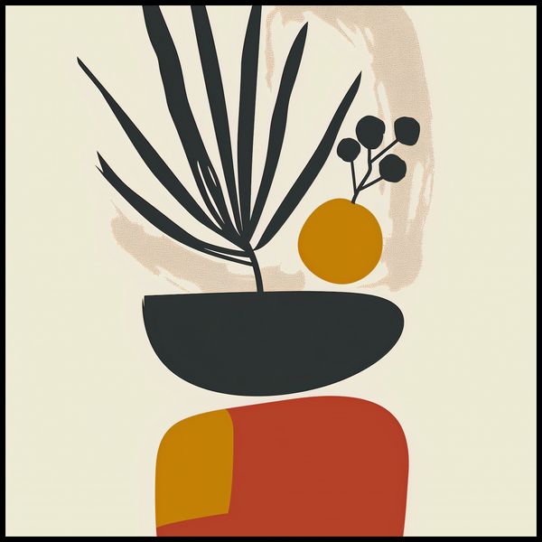 Plakat 100x100cm Botaniczny Wgląd zdjęcie 2