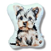 Poduszka piesek przytulanka piesek maskotka z psem pluszowy pies york