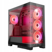 Obudowa Modecom Volcano Space Apex ARGB MIDI ATX bez zasilacza Czarna
