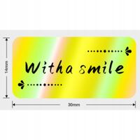 .NIIMBOT ETYKIETY Naklejki do B18 ZŁOTY HOLOGRAM