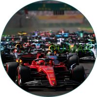 Opłatek na tort Formuła F1 McLaren Mercedes Wyścig Lamborghini Tekst Gratis