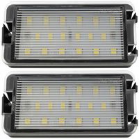 LAMPKI LED REJESTRACJI TABLICY REJESTRACYJNEJ do Seat Leon Toledo ibiza