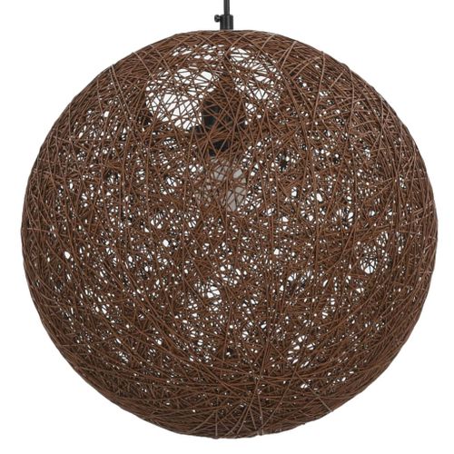 Lampa Wisząca, Brązowa, Kula, 35 Cm, E27 na Arena.pl