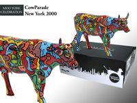CowParade Moo York Celebration New York 2000, autor: Billi The Artist