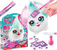 PROJEKT PLUSZ ZESTAW KREATYWNY FRYZURKI MASKOTKA Z AEROGRAFEM MGIEŁKA EPEE