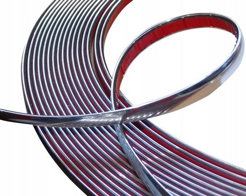 Listwy elastyczne chrom Listwa chromowane 21 mm na Arena.pl