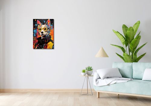 Obraz 40x60cm Kot w Miejskim Stylu na Arena.pl