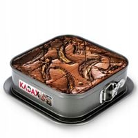 TORTOWNICA BLACHA FORMA NA CIASTO KWADRAT 24x24 cm