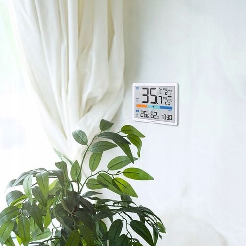 STACJA POGODY POGODOWA CYFROWA TERMOMETR WILGOTNOŚCIOMIERZ ZEGAR na Arena.pl