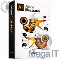 Illustrator 2025 - Licencja Wieczysta (LifeTime) - Windows - Użytkownik Indywidualny - BOX (USB)