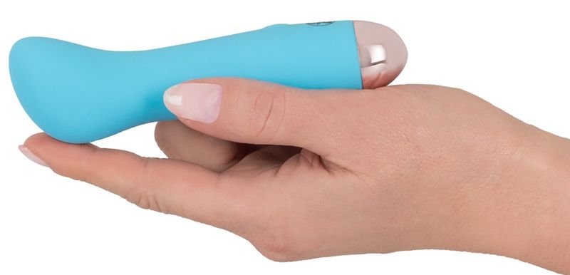 mini wibrator cuties niebieski usb 12,9 cm zdjęcie 7
