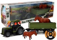 ND24_8432 Zielony Traktor z Niską Przyczepą Fig