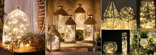 LAMPKI LED NA DRUCIKU 100 DIOD BIAŁE CIEPŁE baterie ŚWIATEŁKA na Arena.pl