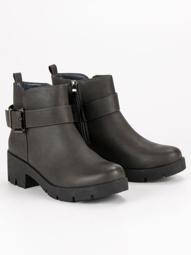 SZARE WORKERY NA PLATFORMIE Rozmiar - 38 na Arena.pl