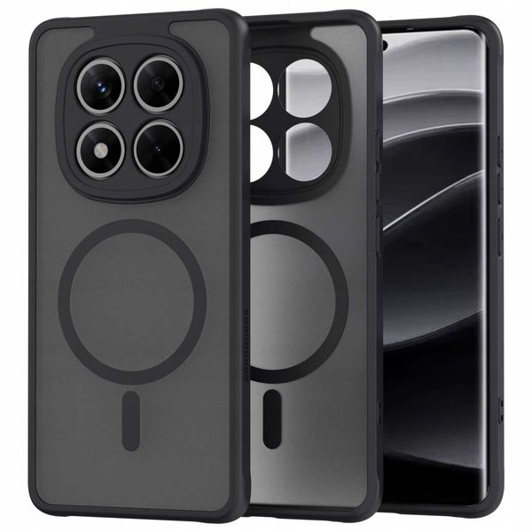 Spacecase Hybrid Mag Poco X7 5G / Redmi Note 14 Pro 5G Black zdjęcie 1
