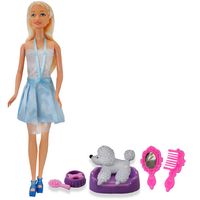 DUŻA LALKA Z PIESKIEM I RUCHOMYMI ELEMENTAMI AKCESORIA