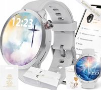 SMARTWATCH Rubicon SMS KROKI POLSKIE MENU POŁACZENIA SILVER KOMUNIA ŚWIĘTA