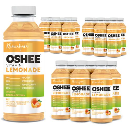 18x OSHEE Vitamin Lemonade klementynka 555 ml na Arena.pl