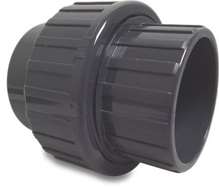 Śrubunek (dwuzłączka) PVC 32 mm zdjęcie 1
