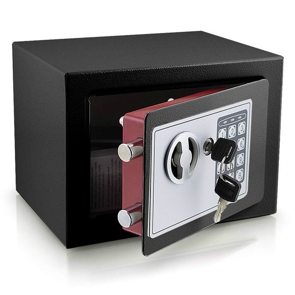 SEJF ELEKTRONICZNY MINI BIUROWY CZARNY zdjęcie 1