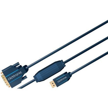 Clicktronic 70731 DisplayPort/DVI adapter cable, 5m na Arena.pl