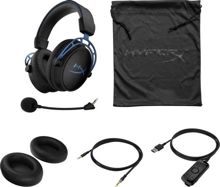 Słuchawki gamingowe HyperX Cloud Alpha S Niebieskie zdjęcie 7