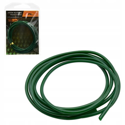 Rurka silikonowa na haczyk 6-2 HOOK SILIKONE TRANS KHAKI 1m na Arena.pl