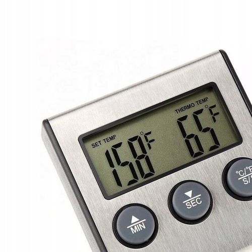 TERMOMETR DO PIEKARNIKA WĘDZARNI GRILL SONDA TIMER na Arena.pl