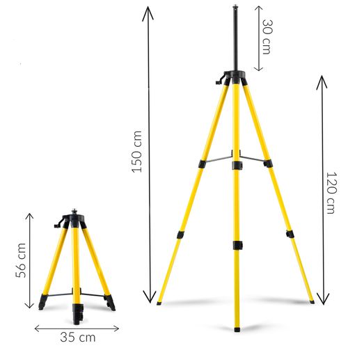 Statyw tripod do lasera krzyżowego Humberg HM-180 na Arena.pl