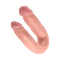 king cock double-ended model 13,9 cm - podwojny anatomiczny kształt