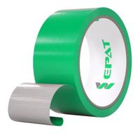 Taśma OSTRZEGAWCZA BHP 50mm/33m zielona