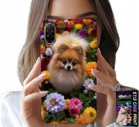 ETUI DO SAMSUNG GALAXY A07 4G - SŁODKI PIESEK, POMERANIAN CASE + SZKŁO