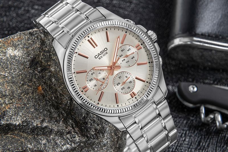 zegarek męski casio mtp-1375d-7a2vdf + box zdjęcie 5