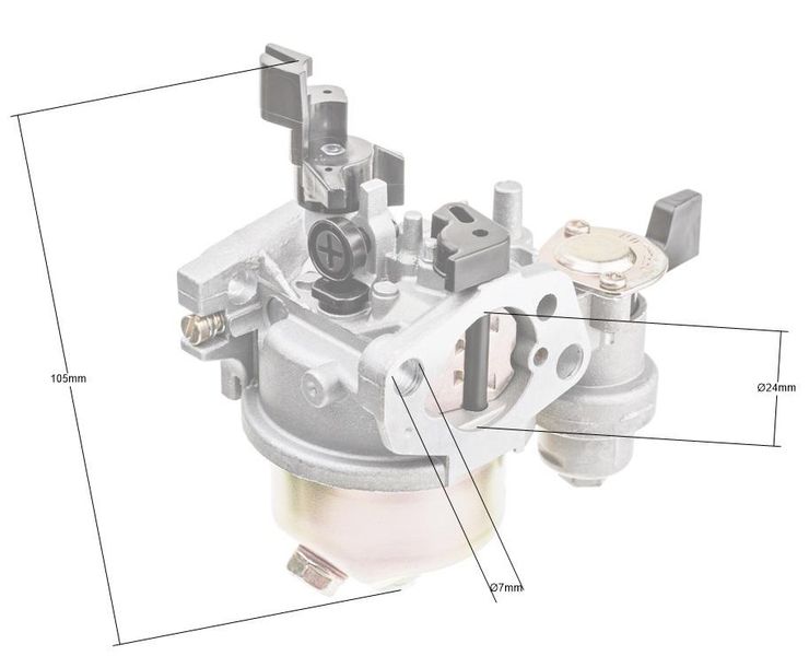 Gaźnik Honda GX160 080010 zdjęcie 5