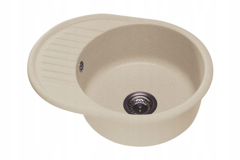 ZLEW ZLEWOZMYWAK GRANIT 8 kolorów 58x46 + SYFON zdjęcie 8