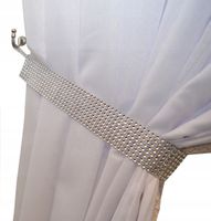 Ozdoba opaska upięcie do firany CYRKONIE 3,5x60 cm