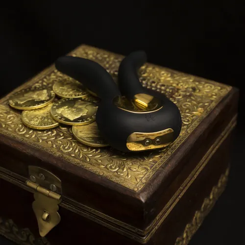 fun toys gvibe mini gold - kompaktowy model, 2 silniki, wodoodporny na Arena.pl