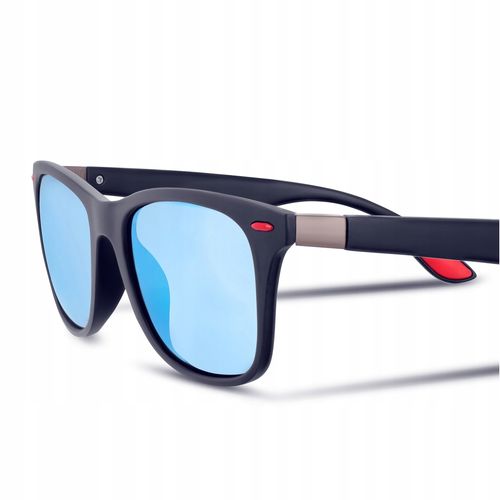 Okulary POLARYZACYJNE Lustro Przeciwsłoneczne Nerd marki ESTILLO + GRATISY na Arena.pl